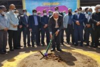 آیین کلنگ‌زنی سه طرح عظیم شرکت فولاد خوزستان برگزار شد
