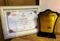 در هشتمین جشنواره ملی نوآوری برتر ایرانی؛ تندیس زرین طرح برتر به شرکت فولاد هرمزگان رسید