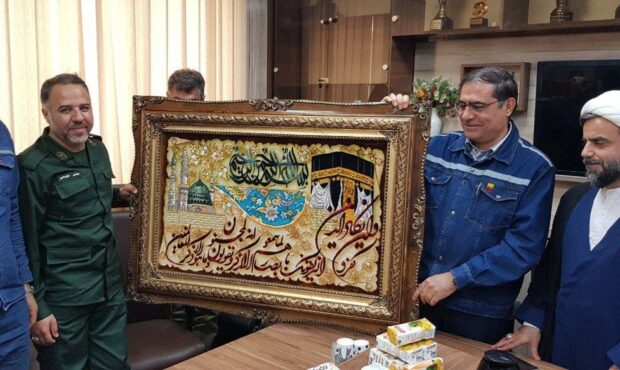 قدردانی قائم مقام مدیرعامل از فرمانده و‌ بسیجیان شرکت فولاد خوزستان