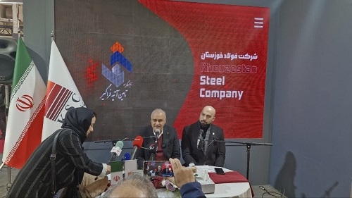 کهزاد مدیرعامل شرکت فولاد شادگان در حاشیه ششمین جشنواره ملی فولاد خبر داد: پروژه فولادسازی شادگان تا پایان بهمن ماه افتتاح میشود کهزاد مدیرعامل شرکت فولاد شادگان در حاشیه ششمین جشنواره ملی فولاد خبر داد: پروژه فولادسازی شادگان تا پایان بهمن ماه افتتاح میشود