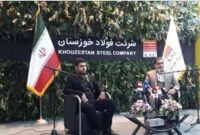 ابرپروژه زیست‌محیطی توری بادی فولاد خوزستان ۷۰ درصد پیشرفت فیزیکی دارد