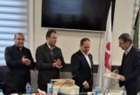آیین معارفه سرپرست جدید اداره‌کل زمین‌شناسی و اکتشافات‌معدنی شمال باختری برگزار شد
