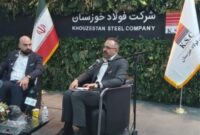 مهندس وکیلی معاون فروش‌وبازاریابی شرکت فولاد خوزستان: فولاد خوزستان طی هشت ماه سالجاری درآمدی بالغ بر ۴۶ هزار میلیارد تومان کسب کرد