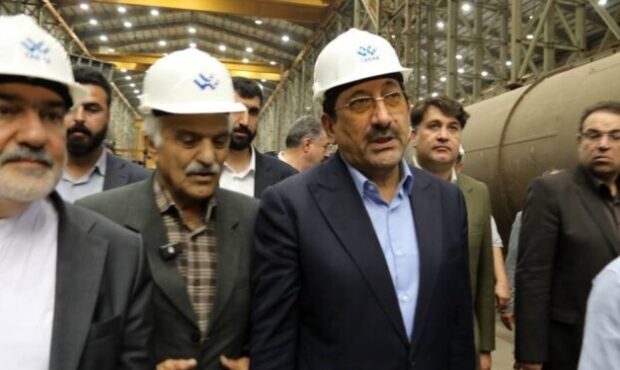 بازدید وزیر صمت از مجتمع فولاد خوزستان و شرکت صنعتی تاشا بازدید وزیر صمت از مجتمع فولاد خوزستان و شرکت صنعتی تاشا