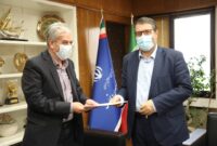 اعطای حکم رییس جدید سازمان نظام مهندسی معدن ایران توسط وزیر صمت