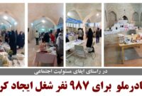 چادرملو برای ۹۸۷نفر شغل ایجاد کرد