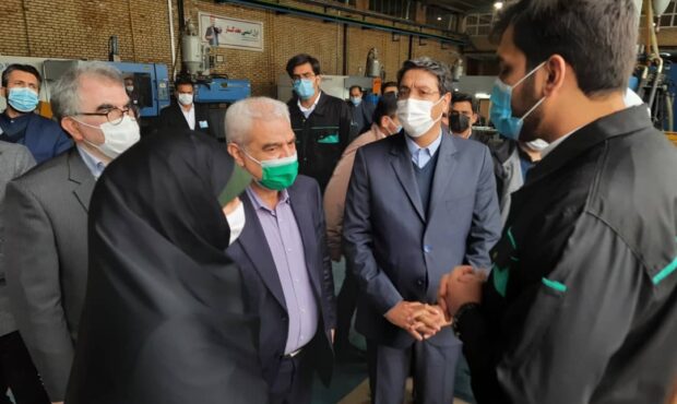 بررسی الزامات توسعه صنعتی نیشابور در بازدید معاونان وزیر صمت