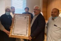 تقدیر استاندار یزد از مدیر عامل چادرملو