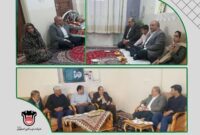 دیدار مدیرعامل ذوب‌آهن با خانواده شهدا