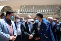تقدیر وزیر صمت از اقدامات انجام شده در بزرگترین کارخانه سیمانی شستا
