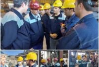 بازدید مدیرعامل ذوب آهن اصفهان از خطوط تولید شرکت و دیدار با خانواده مرحوم سلیمانی