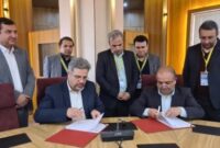 امضای تفاهم نامه ذوب آهن اصفهان وانجمن سازه های فولادی ایران