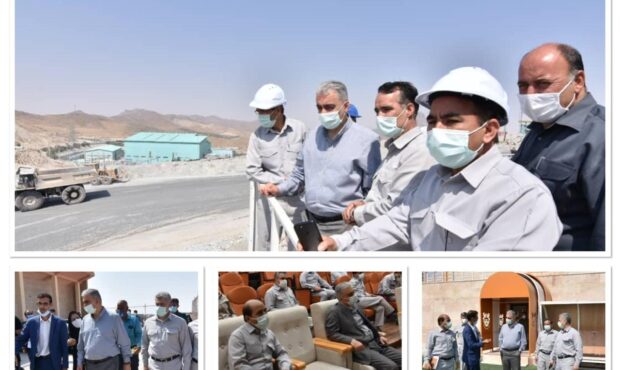 مدیرعامل شرکت ملی صنایع مس ایران از طرح‌ها و پروژه‌های توسعه‌ای مجتمع مس شهربابک بازدید کرد