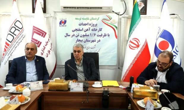اولویت بالای اجرای دو طرح فولاد قروه و آهن اسفنجی بیجار
