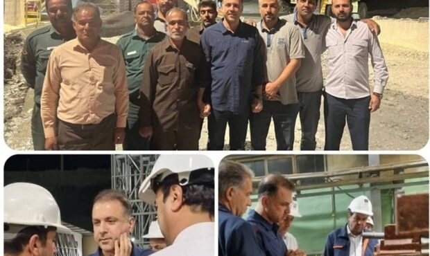 بازدید مدیرعامل مس از واحدهای تولیدی مجتمع مس شهربابک