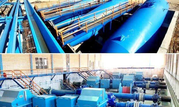 9 عملیات اجرایی پروژه انتقال آب دریای عمان به استان های شرقی